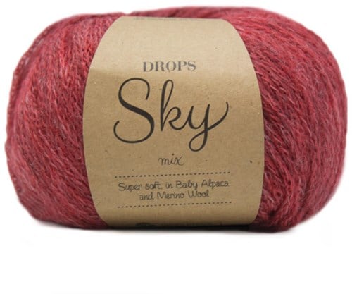 Drops Sky Mix 009 Cranberry