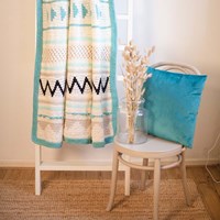 Dream Blanket 6.0 CAL Crochet Kit 04 Glass - Birch - Jade Gravel