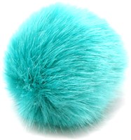 Rico Fake Fur Pompon Medium 10 Petrol
