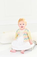 Knitting pattern Stylecraft Baby Sparkle Cardigans & Blanket-2