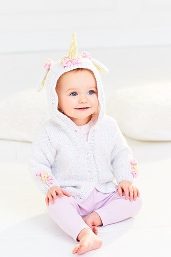 Knitting pattern Stylecraft Baby Sparkle Jackets