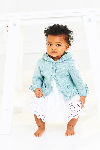 Knitting pattern Stylecraft Baby Sparkle Jackets-2