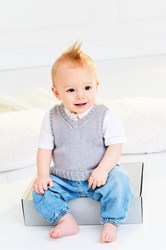 Knitting pattern Stylecraft Baby Sparkle Tank Tops