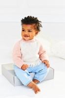 Knitting pattern Stylecraft Baby Sparkle Sweaters