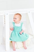 Knitting pattern Stylecraft Baby Sparkle Dresses-2
