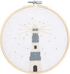 Rico Lighthouse Embroidery Kit
