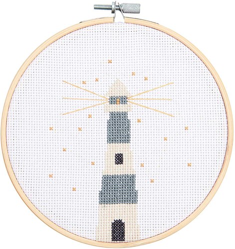 Rico Lighthouse Embroidery Kit