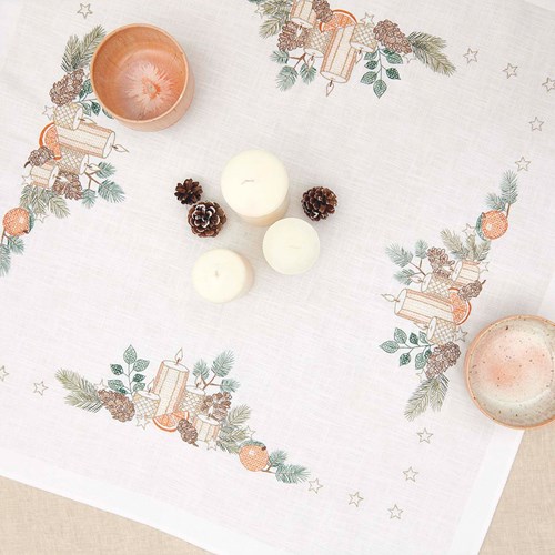 Rico Candles Tablecloth Embroidery Kit