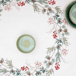 Rico Christmas Wreath Tablecloth Embroidery Kit