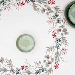 Rico Christmas Wreath Tablecloth Embroidery Kit