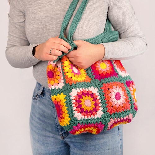 Sunshine bag Crochetkit - With Digital Pattern-2