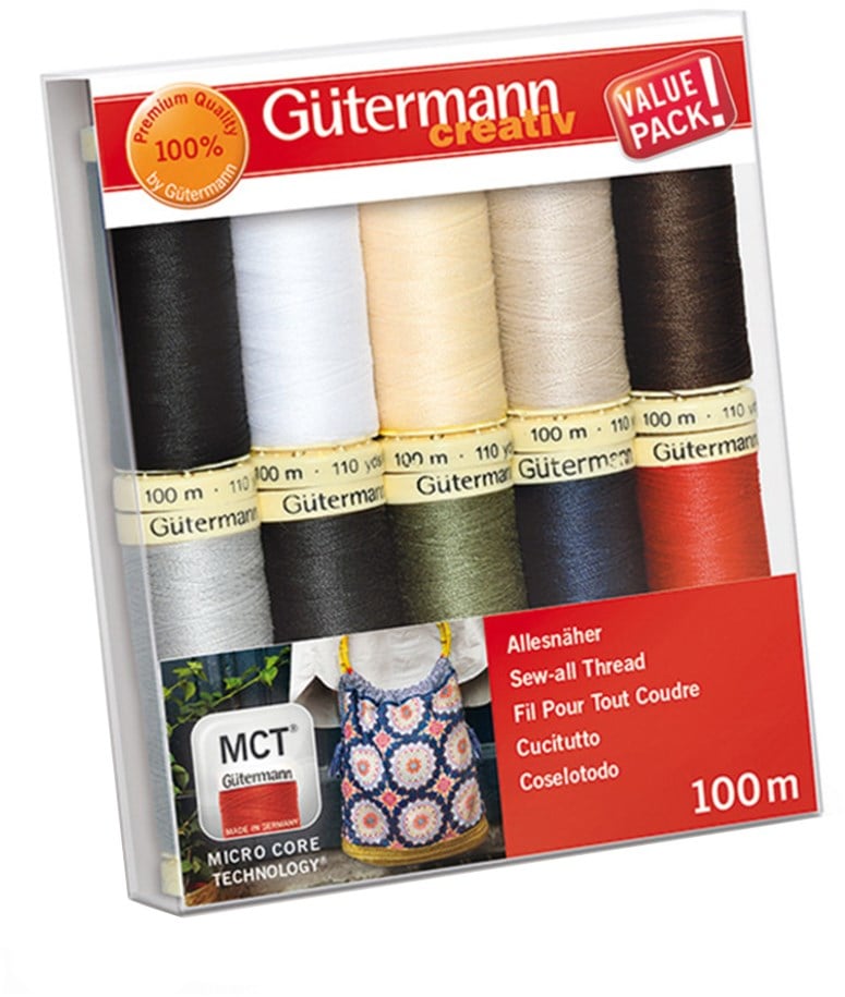 Gütermann Sewing Thread Set Sew All Thread - 10 spools 