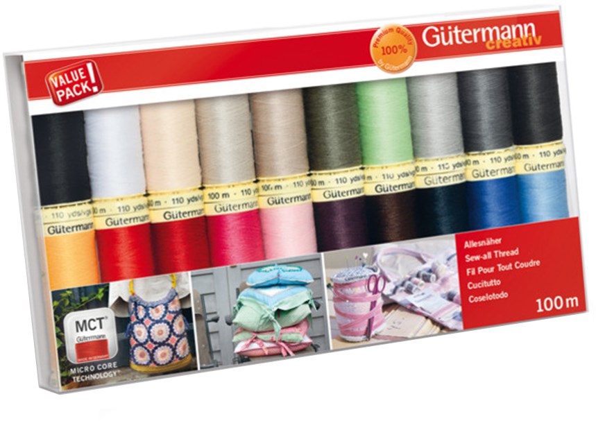 Gütermann Sewing Thread Set Sew All Thread - 20 spools 