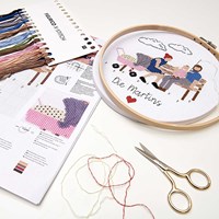 Rico Figurico Young Family Embroidery Kit-3
