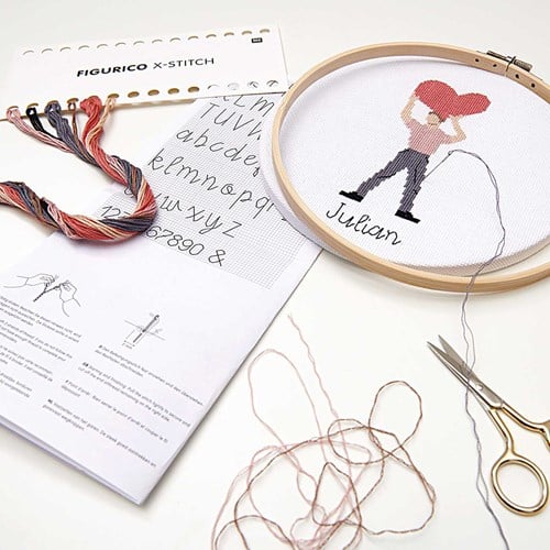 Rico Figurico You Rock My World Embroidery Kit-3