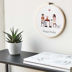 Rico Figurico Teatime Embroidery Kit