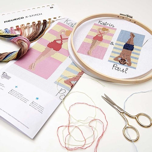 Rico Figurico Summerlove Embroidery Kit-3