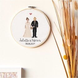 Rico Figurico Wedding Embroidery Kit