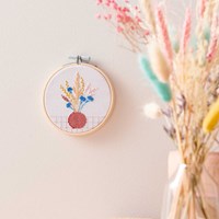 Rico Mini Kit Dried Flowers Embroidery Kit