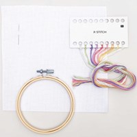 Rico Mini Kit Rainbow Embroidery Kit-3