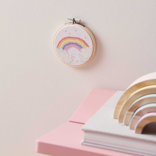 Rico Mini Kit Rainbow Embroidery Kit
