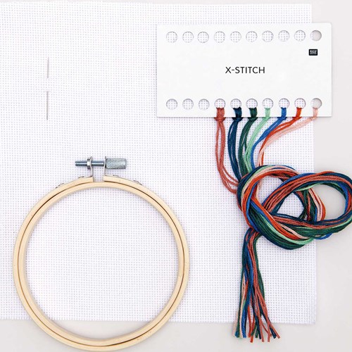 Rico Mini Kit Strelitzia Embroidery Kit-3