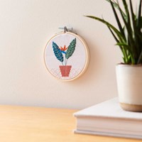 Rico Mini Kit Strelitzia Embroidery Kit