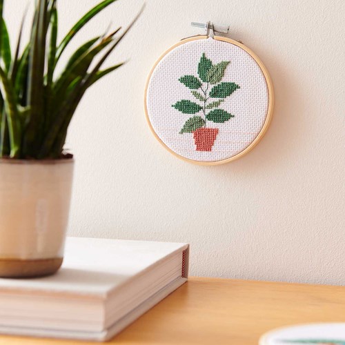 Rico Mini Kit Plant Embroidery Kit