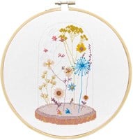 Rico Transformation Glass Bell Embroidery Kit