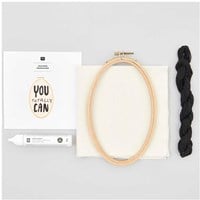 Rico Design Punch Needle Kit "You totally can" Ø 21 cm-2