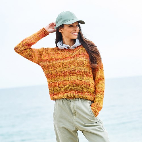 Stylecraft Colour Vibe Blokjestrui Knitting pattern-2
