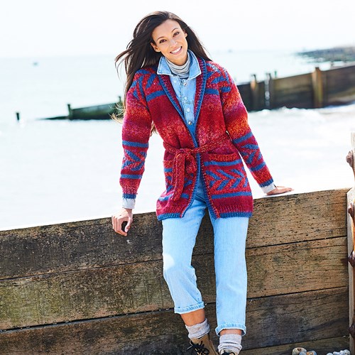 Stylecraft Colour Vibe Wrap-around vests Knitting pattern
