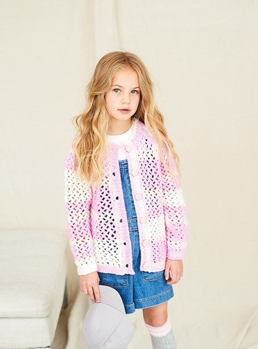 Stylecraft Cardigan and Sweater in Merry Go Round Chunky 10047-2