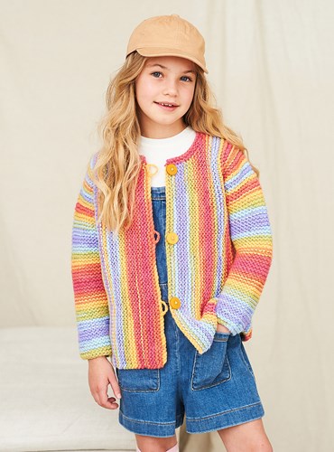 Stylecraft Cardigans in Merry Go Round Chunky10049-3