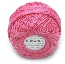 Durable Embroidery and Crochet cotton