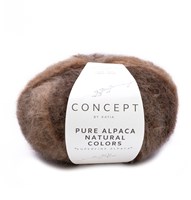 Katia Pure Alpaca Natural Colors 100 Beige-Camel-Brown