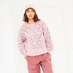 Stylecraft knitting pattern Softie Polo- and Round Neck Sweater (2 designs)