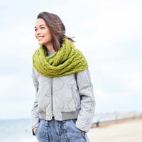 Stylecraft knitting pattern Relove Rope Cable Slouch Hat and Wristwarmers (4 designs)-2
