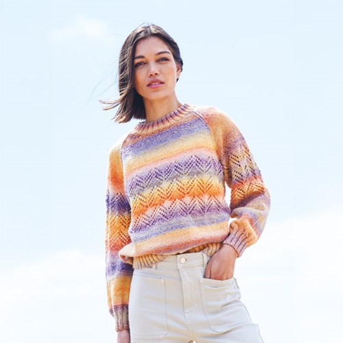 Stylecraft knitting pattern Chromatic Round- And Turtle Neck Sweater (2 designs)-2