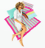 Stylecraft knitting pattern Special XL Throw & Cushions (4 designs)