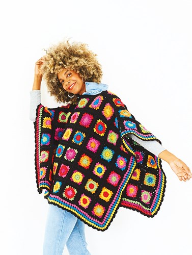 Stylecraft Poncho in DK MAL pattern (Digital)