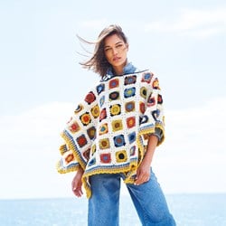 Stylecraft MAL Niamh Poncho in DK Crochet Kit