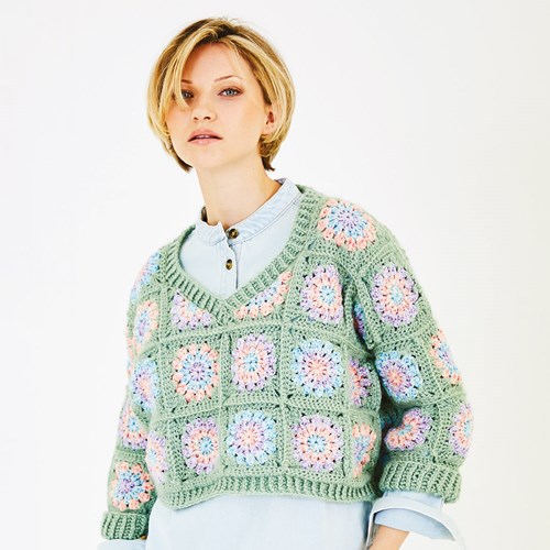 Stylecraft Sweater haakpakket Serene & Grace | ARAN