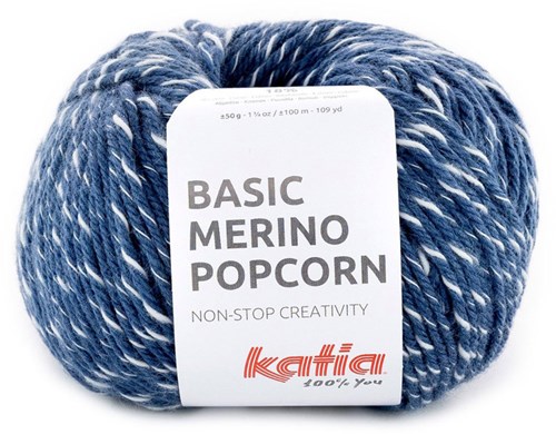 Katia Basic Merino Popcorn 101 Jeans-White