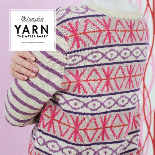 YARN The After Party nr.102 Sunday Funday Cardigan UK-3
