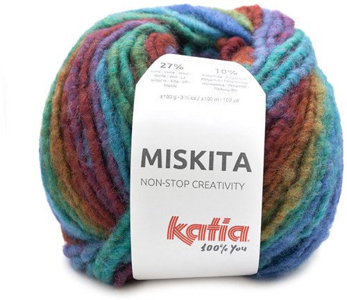 Katia Miskita 102 Red-Blue-Wine red