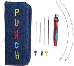 Knitpro Vibrant Punch Needles Set