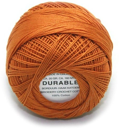 Durable Embroidery and Crochet cotton 1033 Light Brown