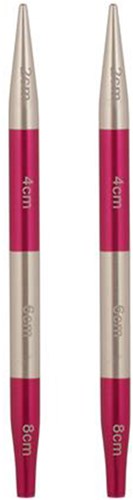 KnitPro Smartstix Short Interchangeable Circular Knitting Needles 6.00 mm-2