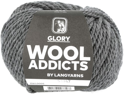 Lang Yarns Glory 0005 Grey Mélange